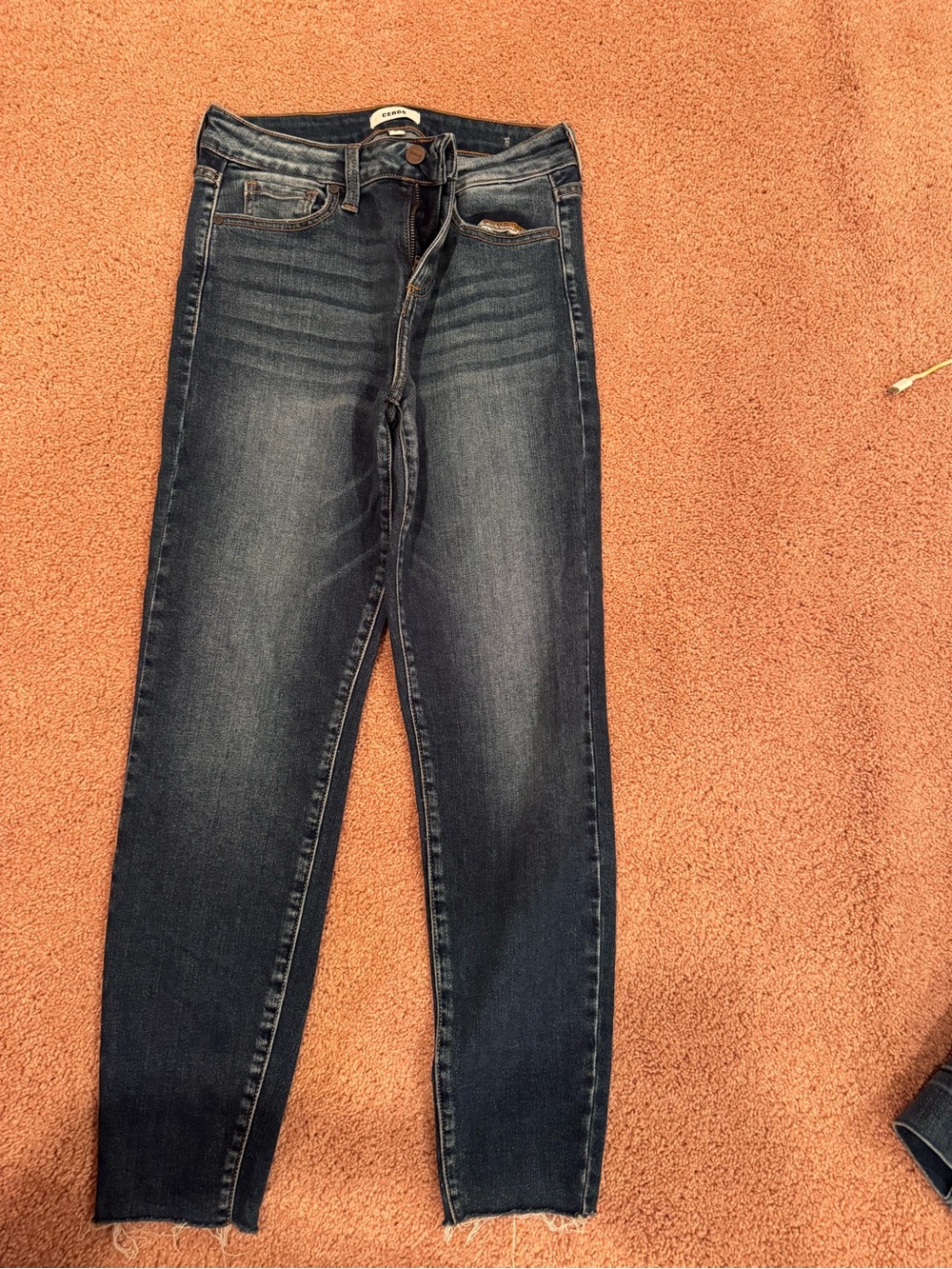 Dark Blue Women’s Stretch High-Rise Jeans